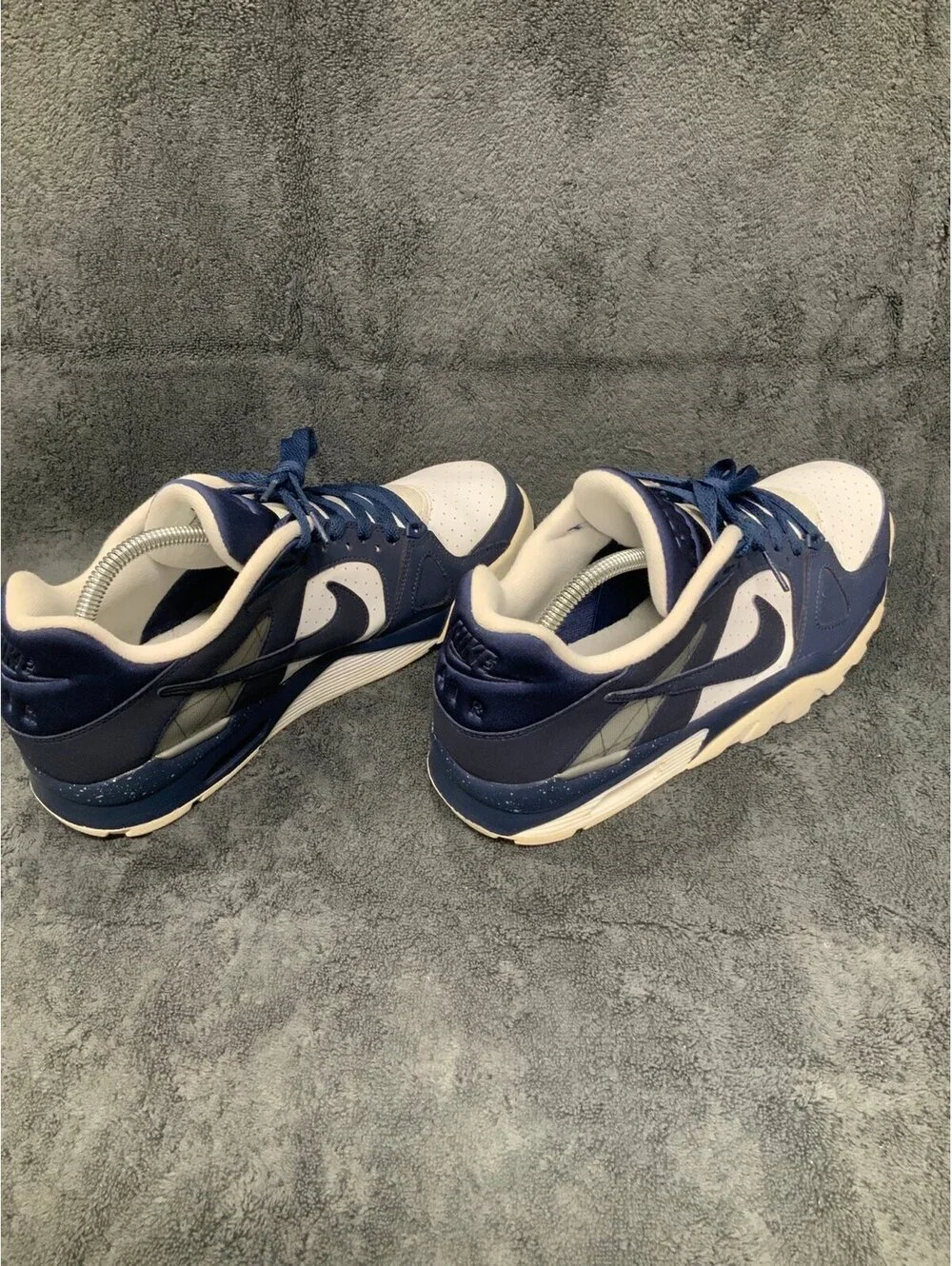 Nike Air Trainer Classic White Midnight Navy 488059-102 Men’s Size 10
